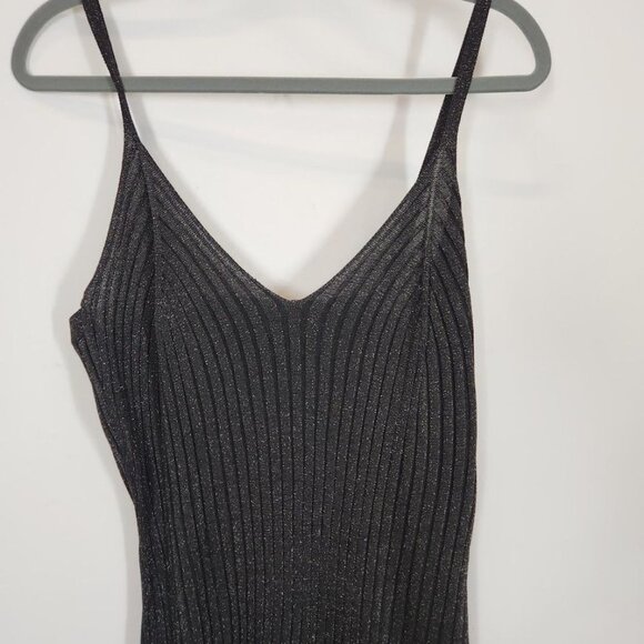 NWT Almost Famous Ribbed Bodycon Dress in Black Size 3X - Picture 2 of 8